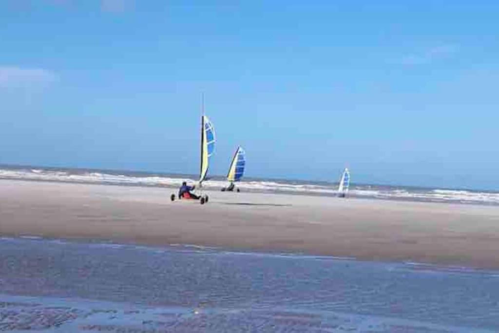 Studio Entre Mer Et Dunes Avec Balcon Vue Laterale Mer 50M Plage Pour 3 Pers Wifi Menage Compris 포르마옹플라주 외부 사진