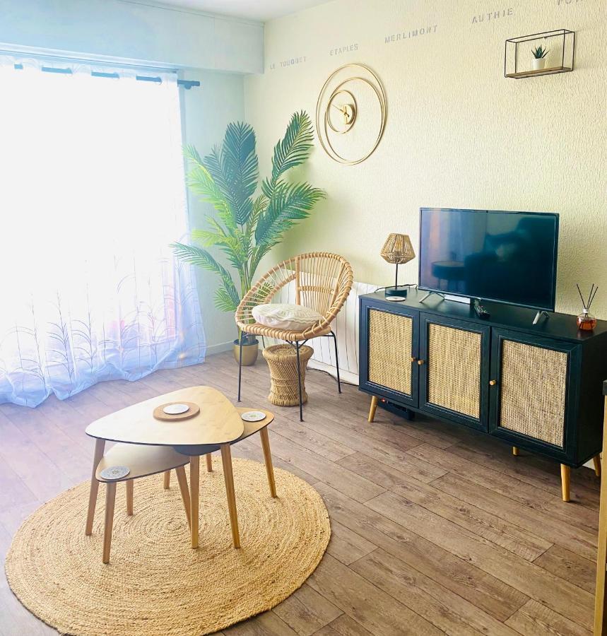 Studio Entre Mer Et Dunes Avec Balcon Vue Laterale Mer 50M Plage Pour 3 Pers Wifi Menage Compris 포르마옹플라주 외부 사진