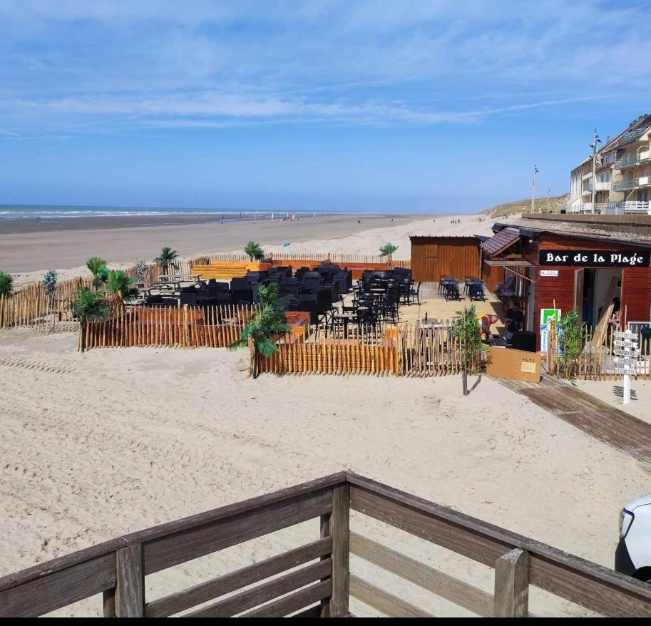 Studio Entre Mer Et Dunes Avec Balcon Vue Laterale Mer 50M Plage Pour 3 Pers Wifi Menage Compris 포르마옹플라주 외부 사진