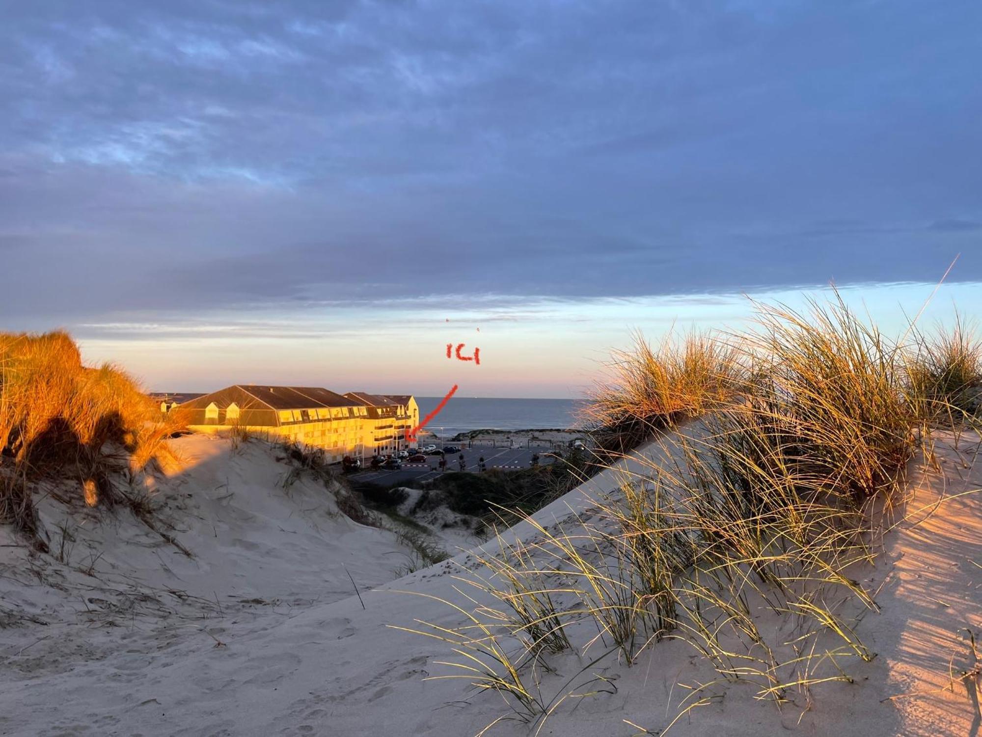 Studio Entre Mer Et Dunes Avec Balcon Vue Laterale Mer 50M Plage Pour 3 Pers Wifi Menage Compris 포르마옹플라주 외부 사진