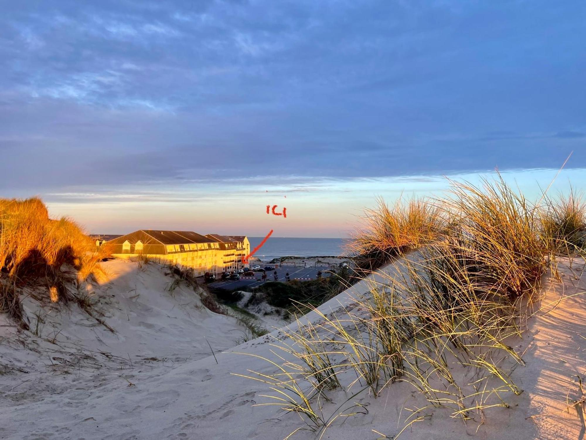 Studio Entre Mer Et Dunes Avec Balcon Vue Laterale Mer 50M Plage Pour 3 Pers Wifi Menage Compris 포르마옹플라주 외부 사진